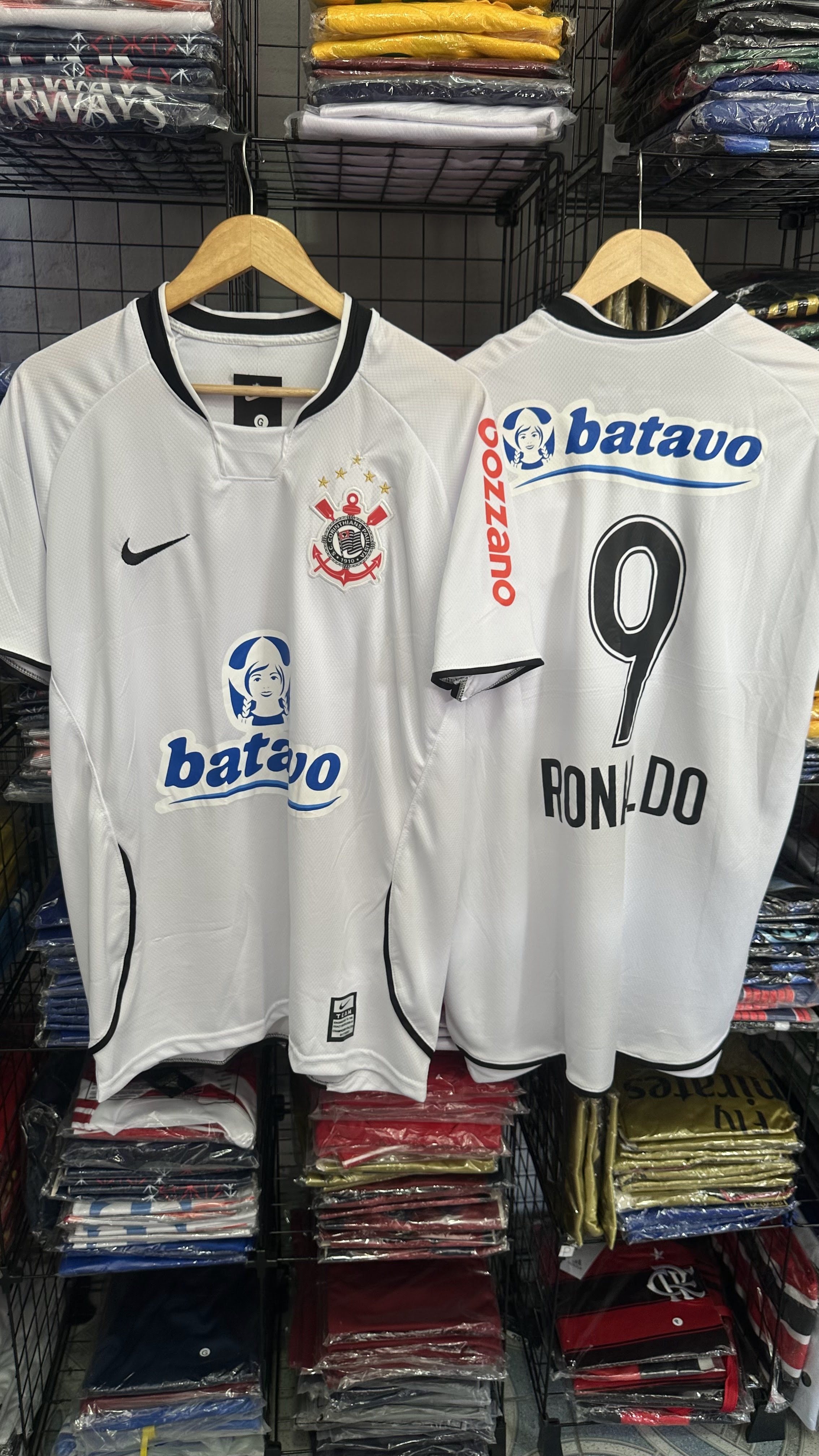 Camisa do CORINTHIANS RETRO RONALDO FENOMENO
