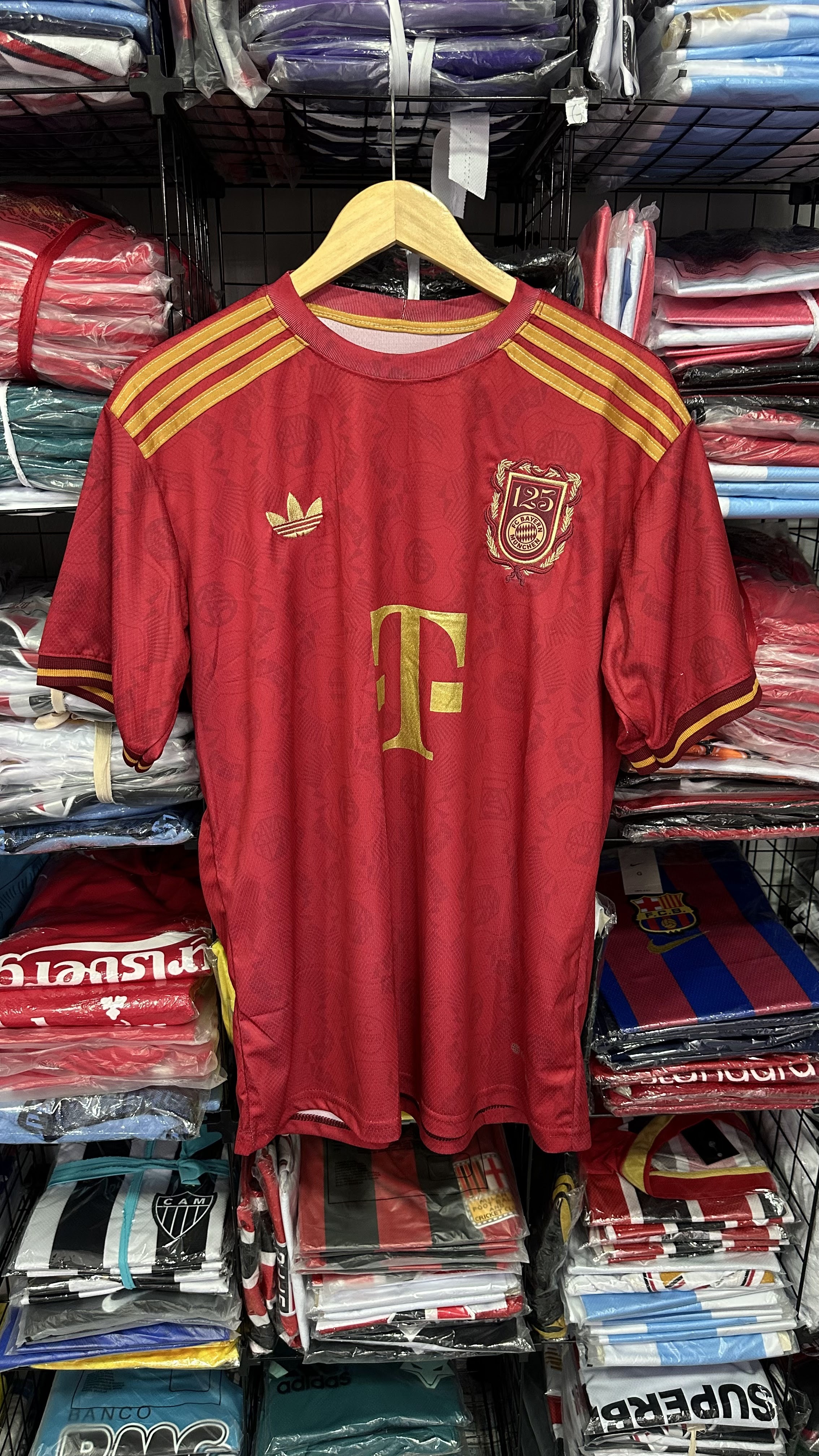 Camisa do BAYERN VERMELHA