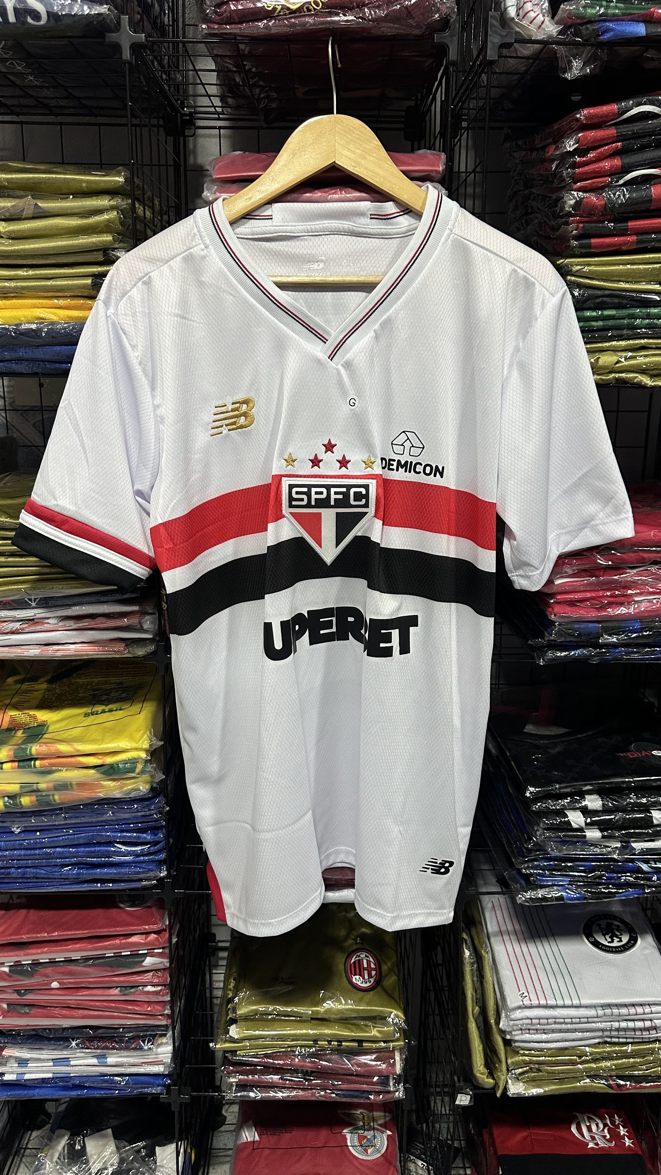 Camisa do TRICOLOR BRANCA