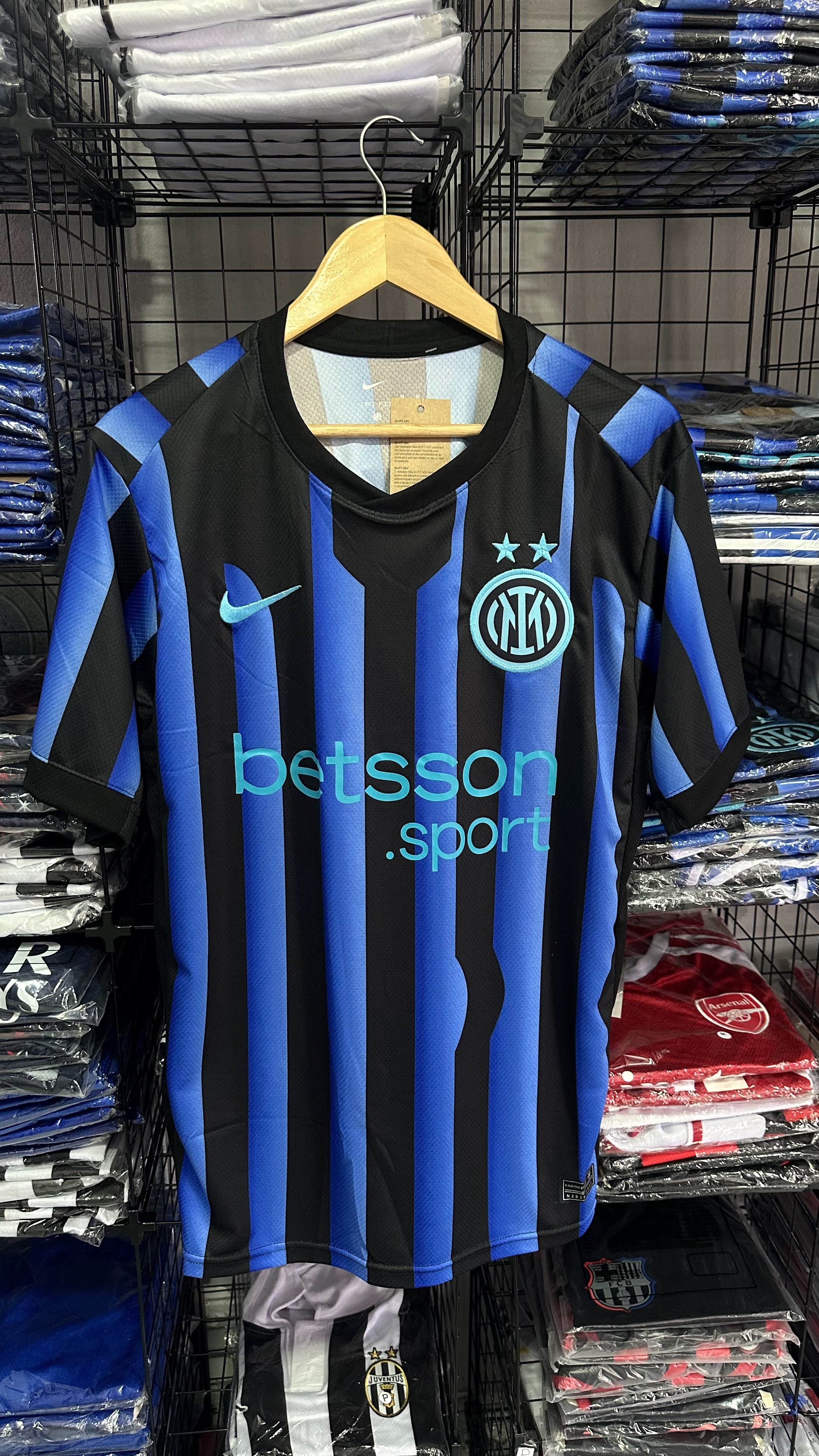 Camisa da INTER DE MILAO AZUL