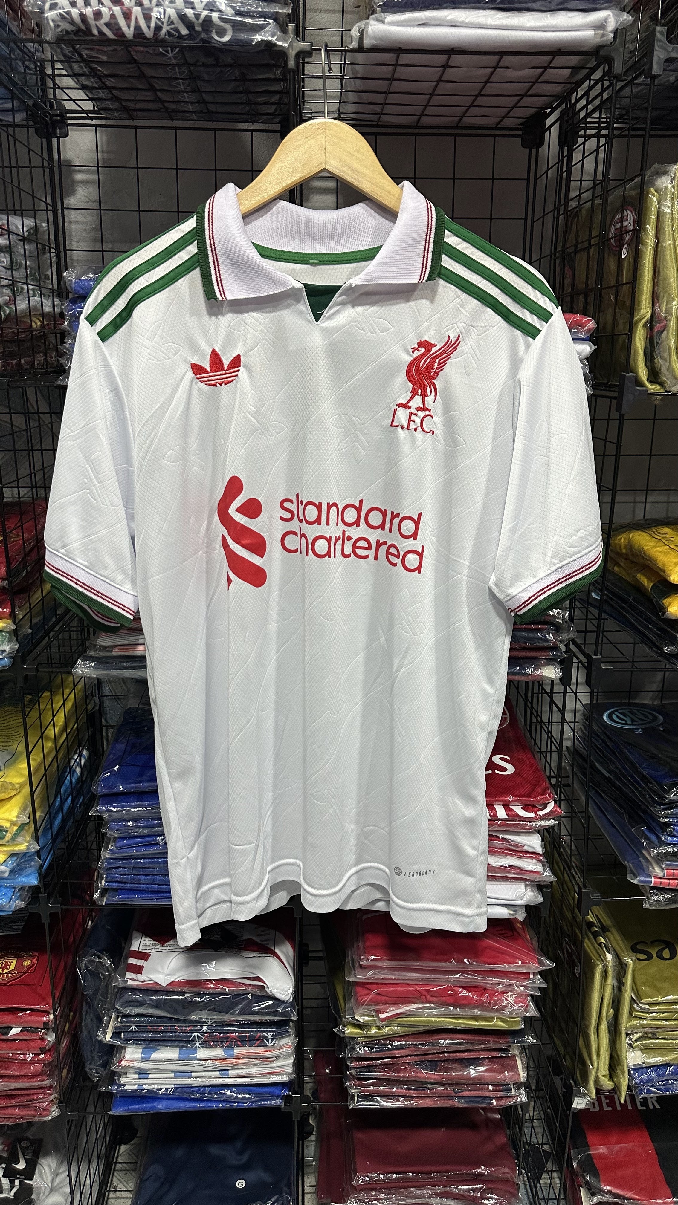 Camisa do LIVERPOOL BRANCA