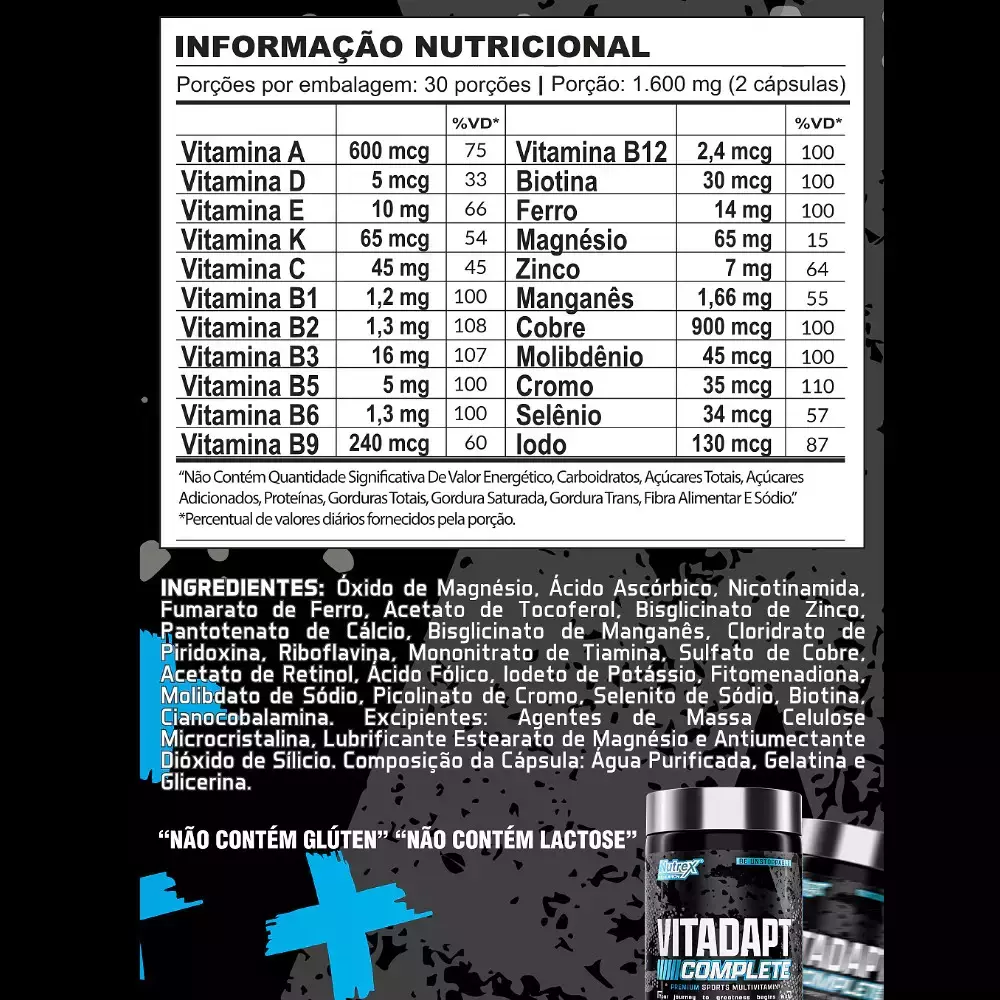 Vitadapt Complete Nutrex 60 caps