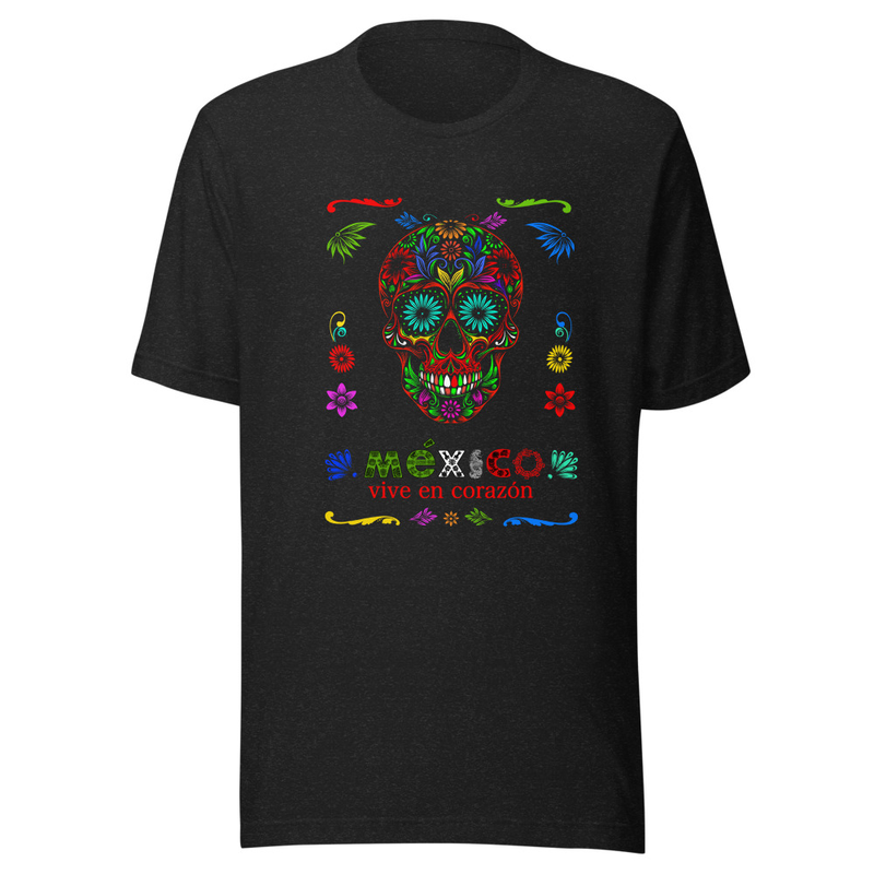 Mexican Day of the Dead Skull T-shirt