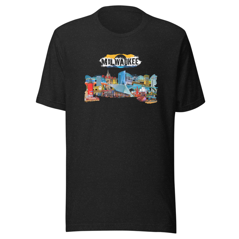 Milwaukee Skyline Graphic T-Shirt