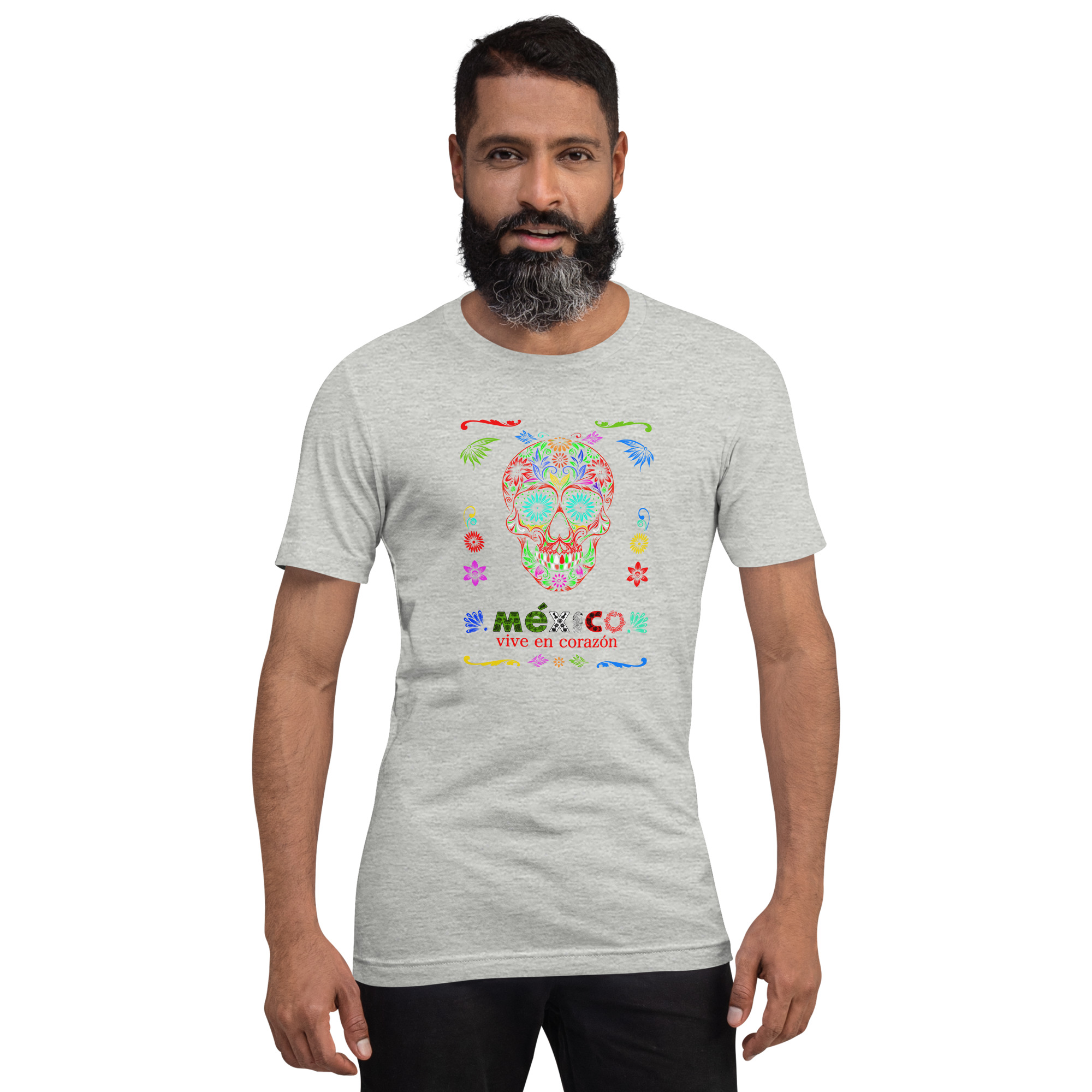 Mexican Day of the Dead Skull T-shirt