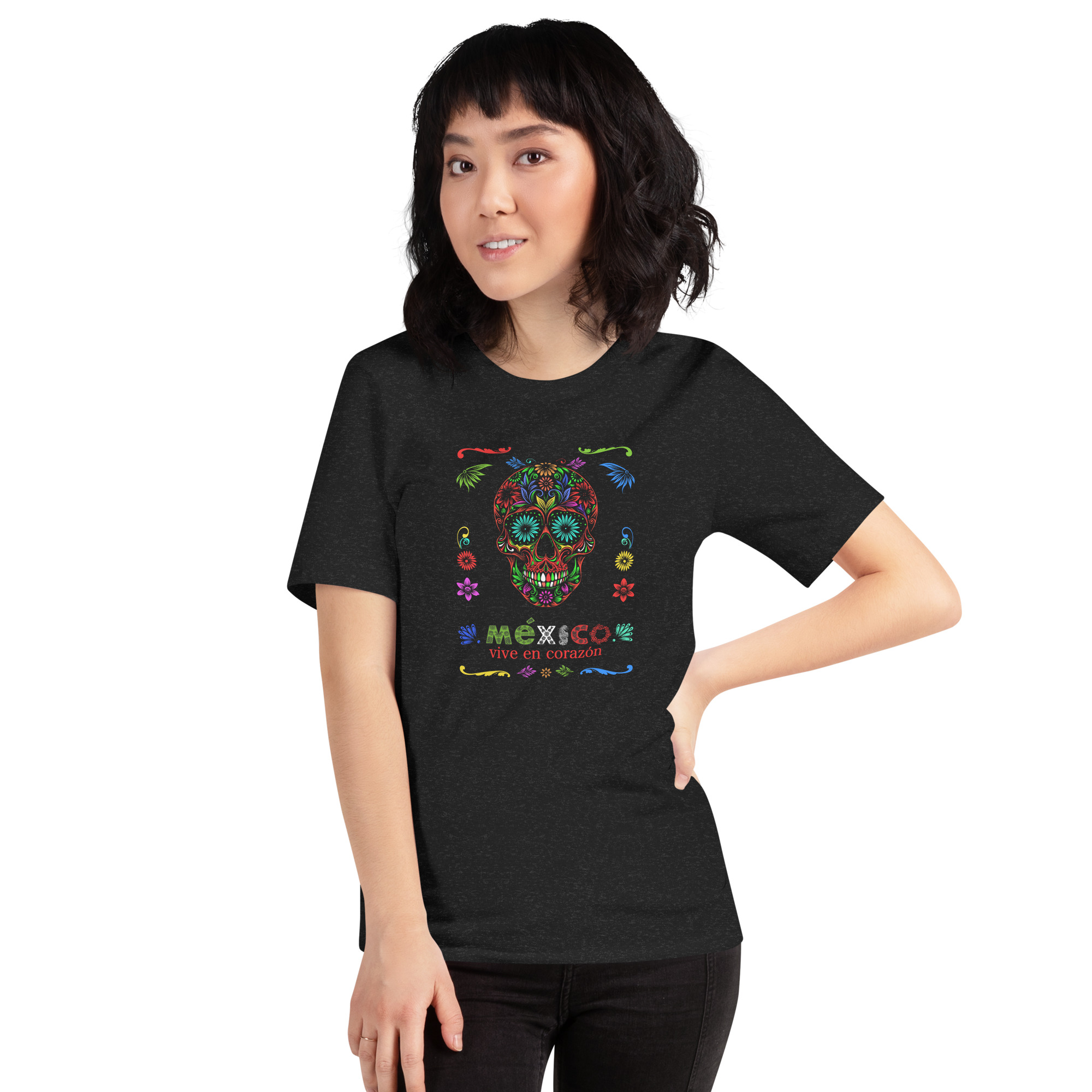 Mexican Day of the Dead Skull T-shirt