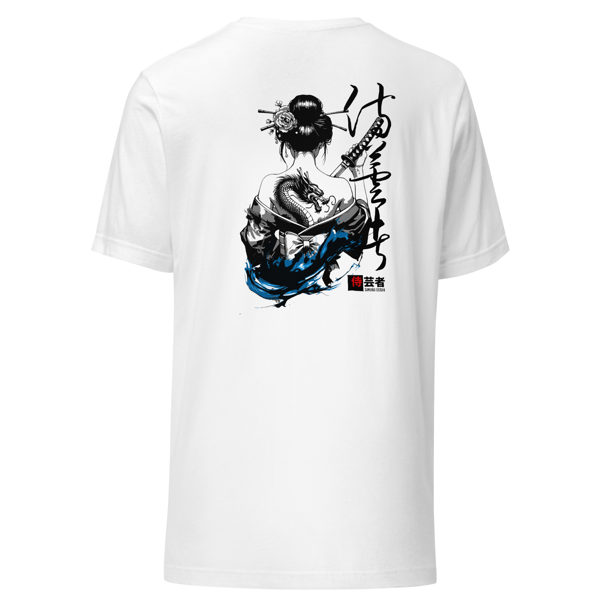 Japanese Geisha Graphic T-Shirt