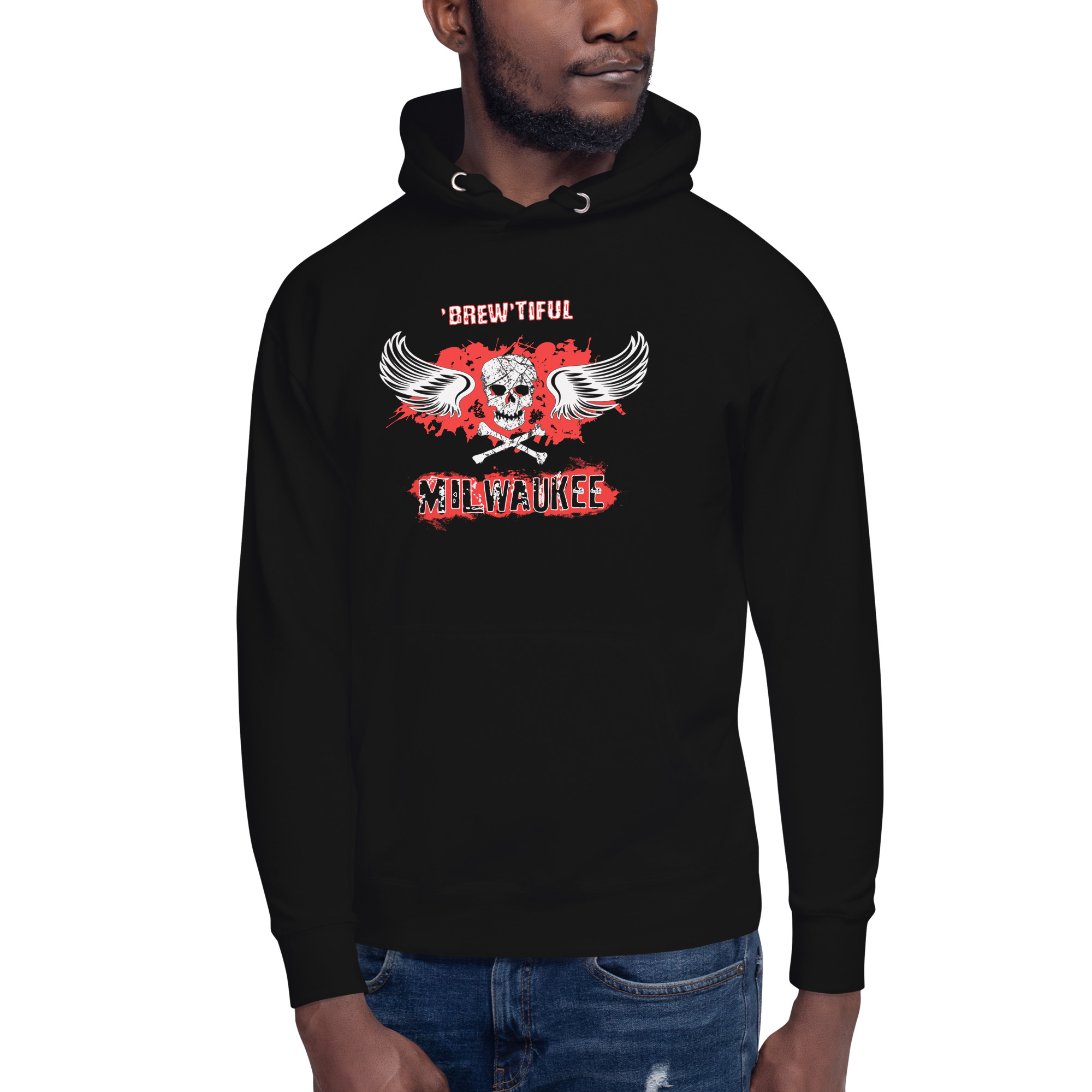 Milwaukee Graphic Wings  Hoodie