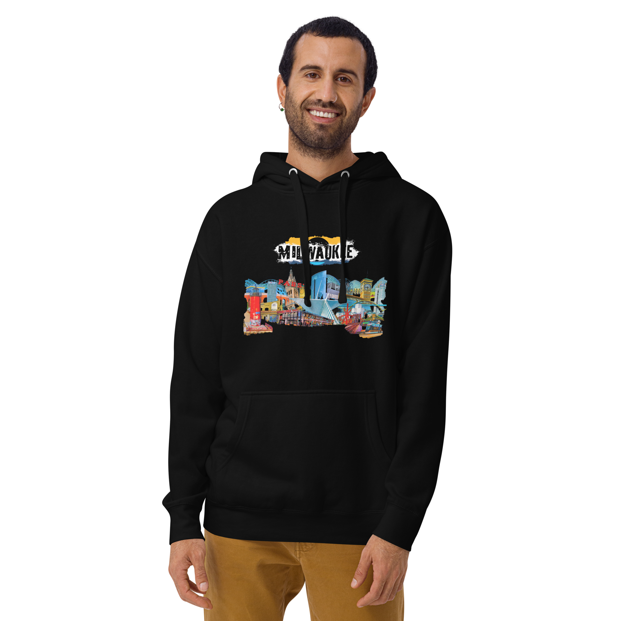 Milwaukee Cityscape Hoodie