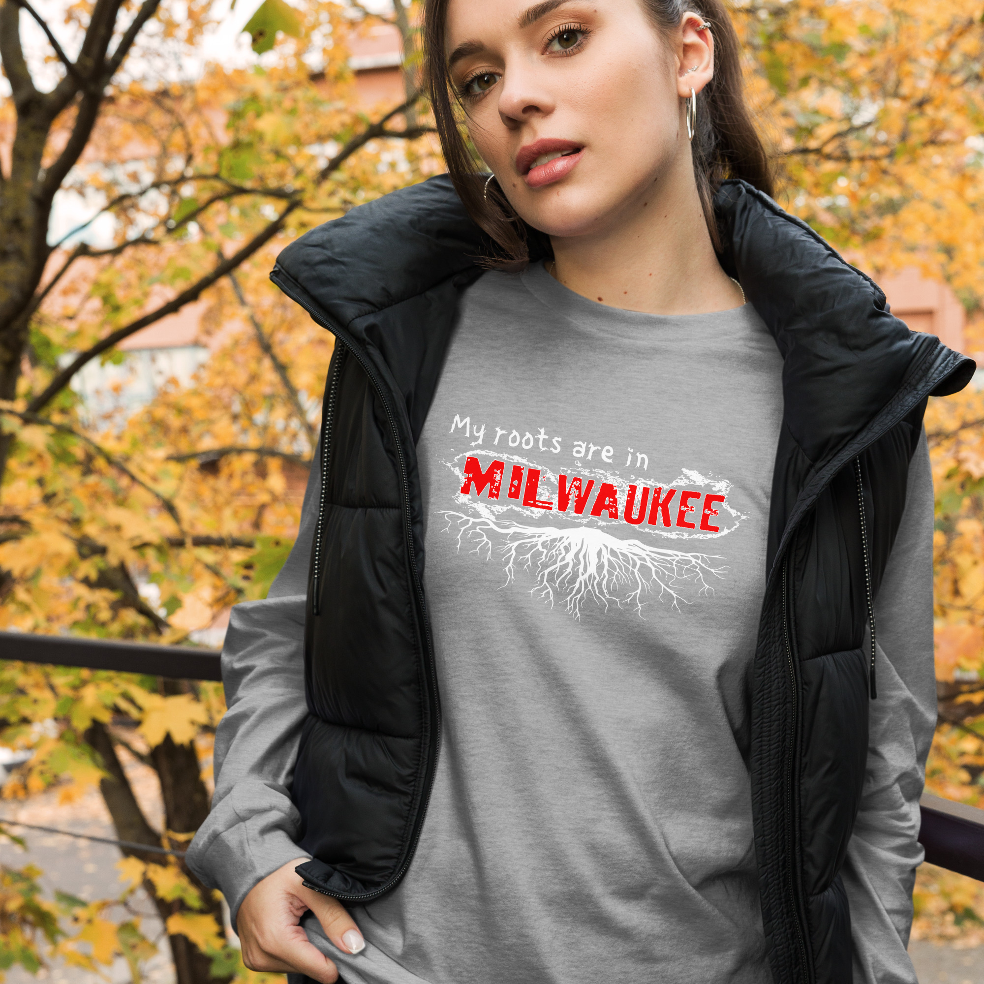 Milwaukee Roots Long Sleeve T-Shirt