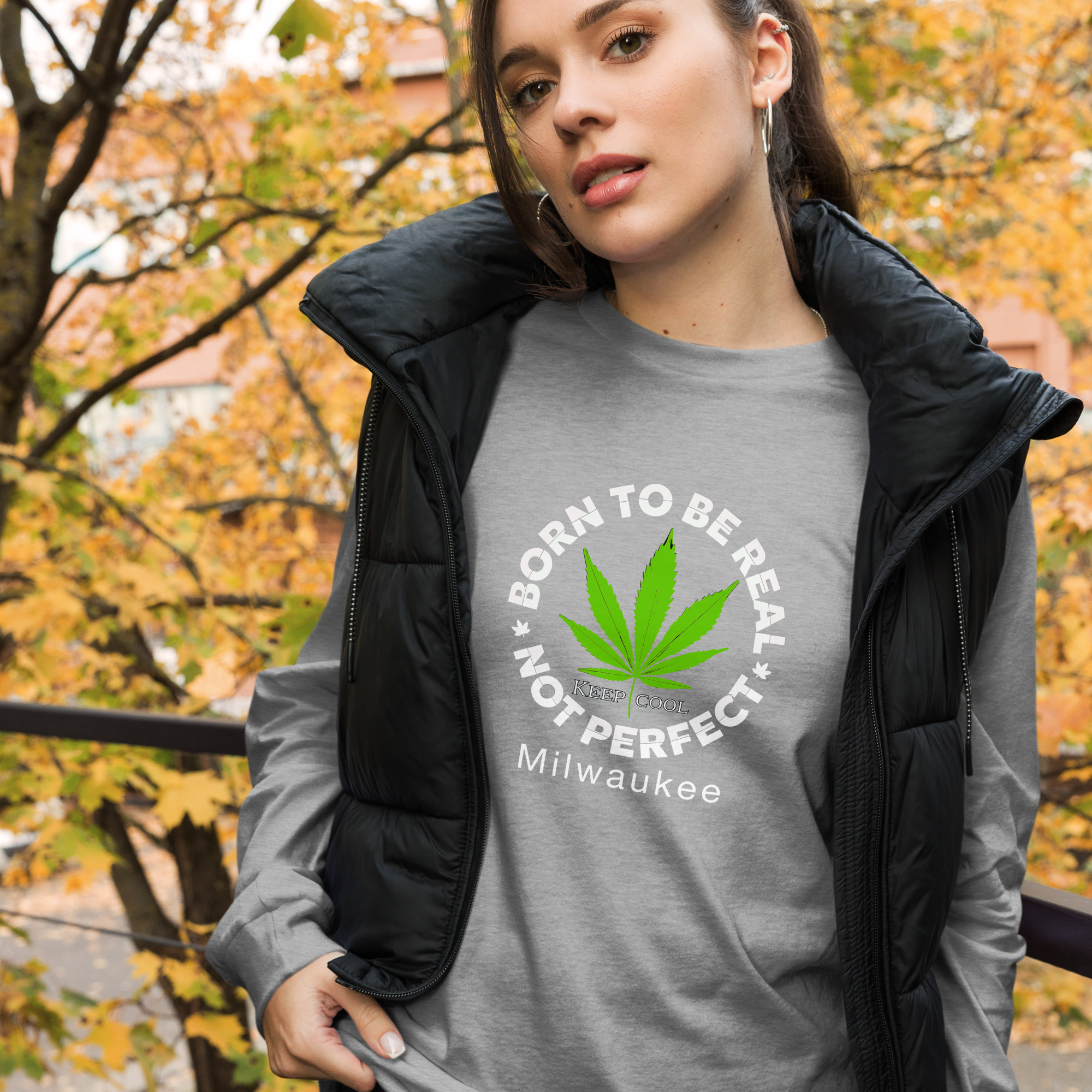 Born To Be Real Long Sleeve Shirt