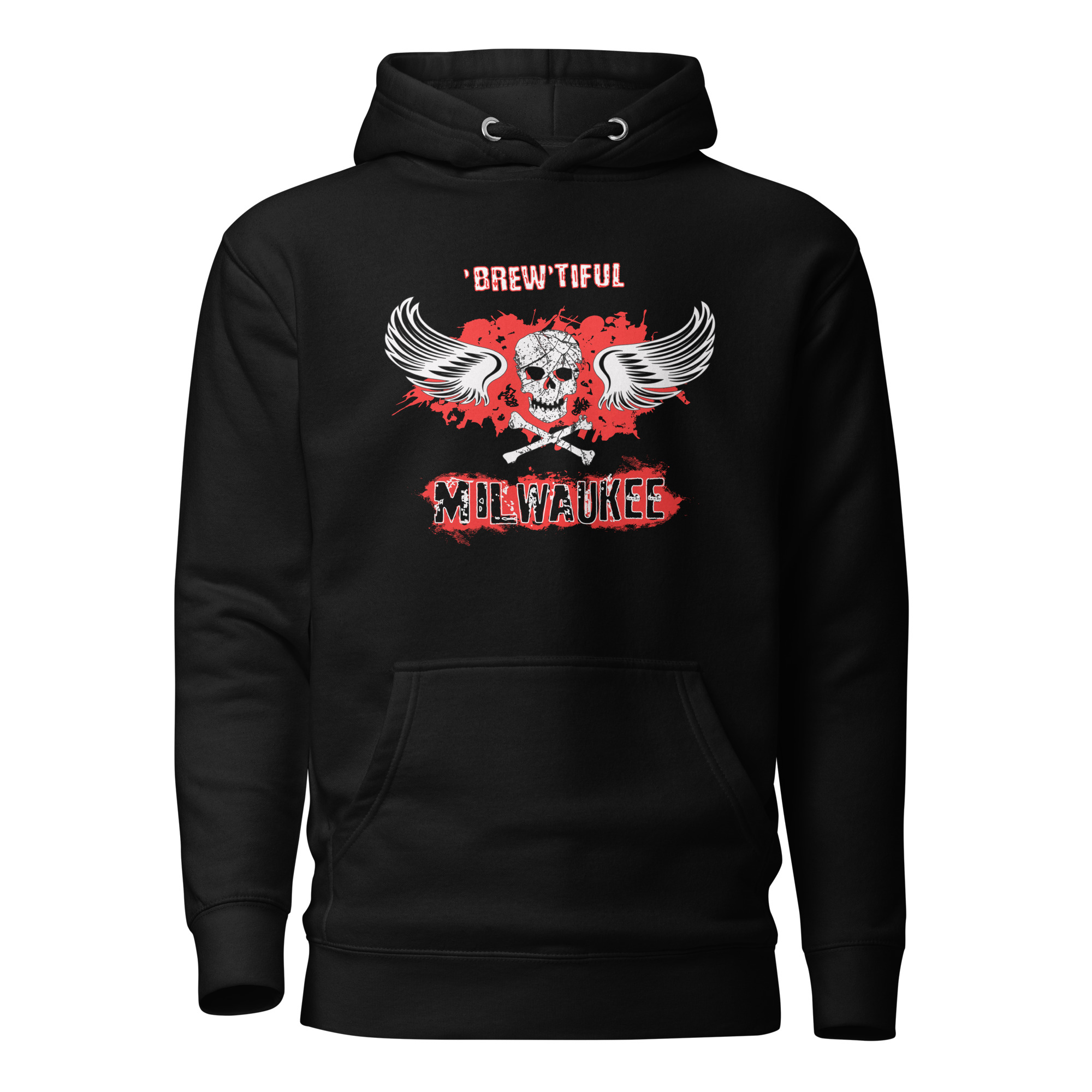 Milwaukee Graphic Wings  Hoodie