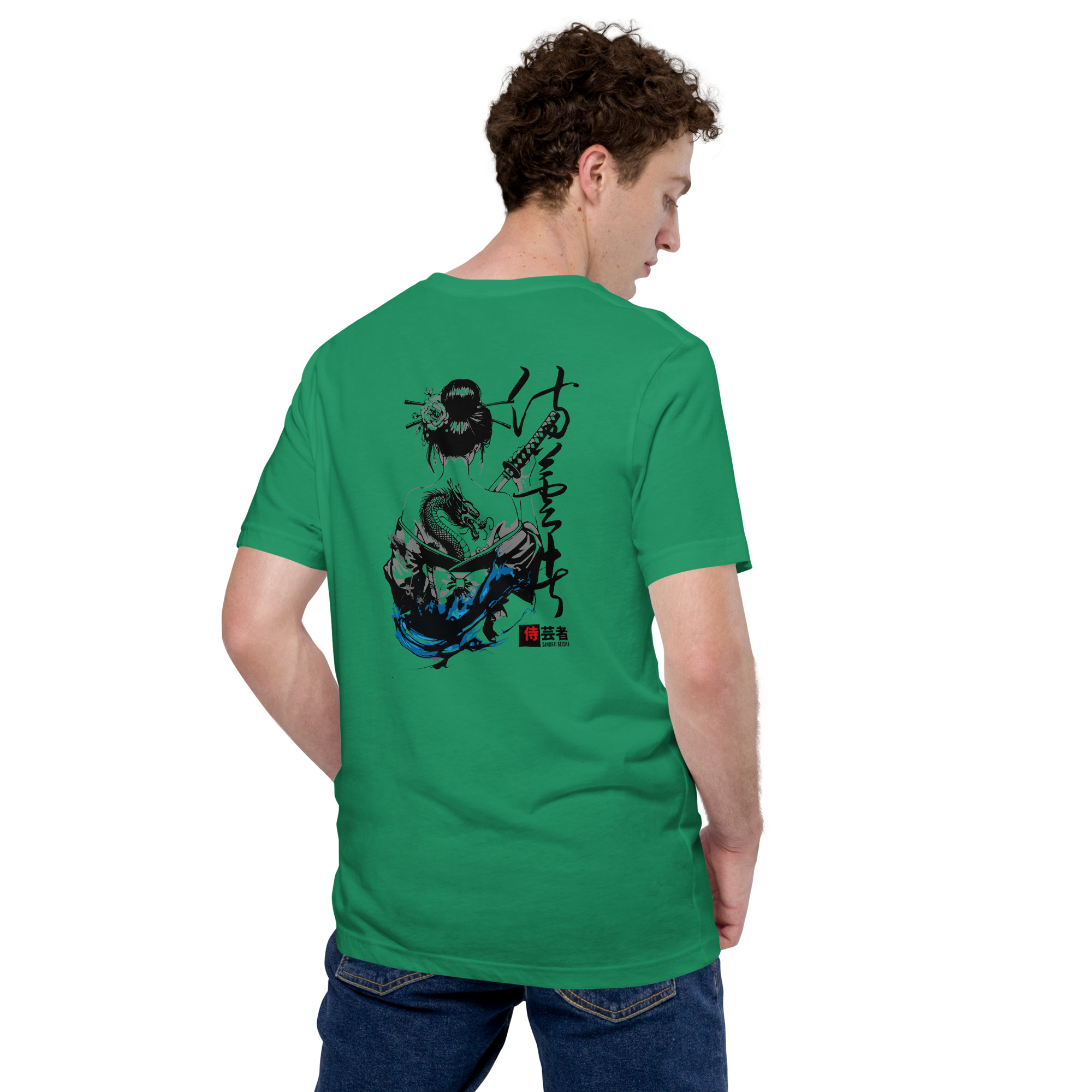 Japanese Geisha Graphic T-Shirt