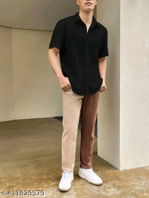 Men's Black Casual Shirt 