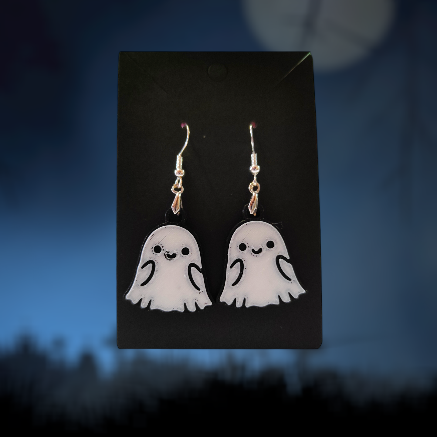 Boucles d'oreilles fantômes