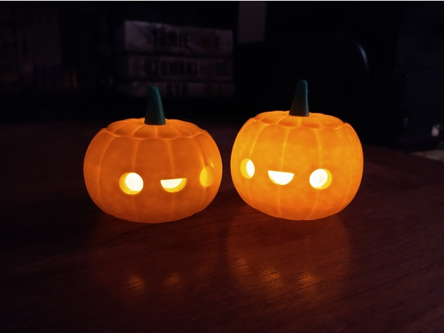 Lampes citrouille Halloween