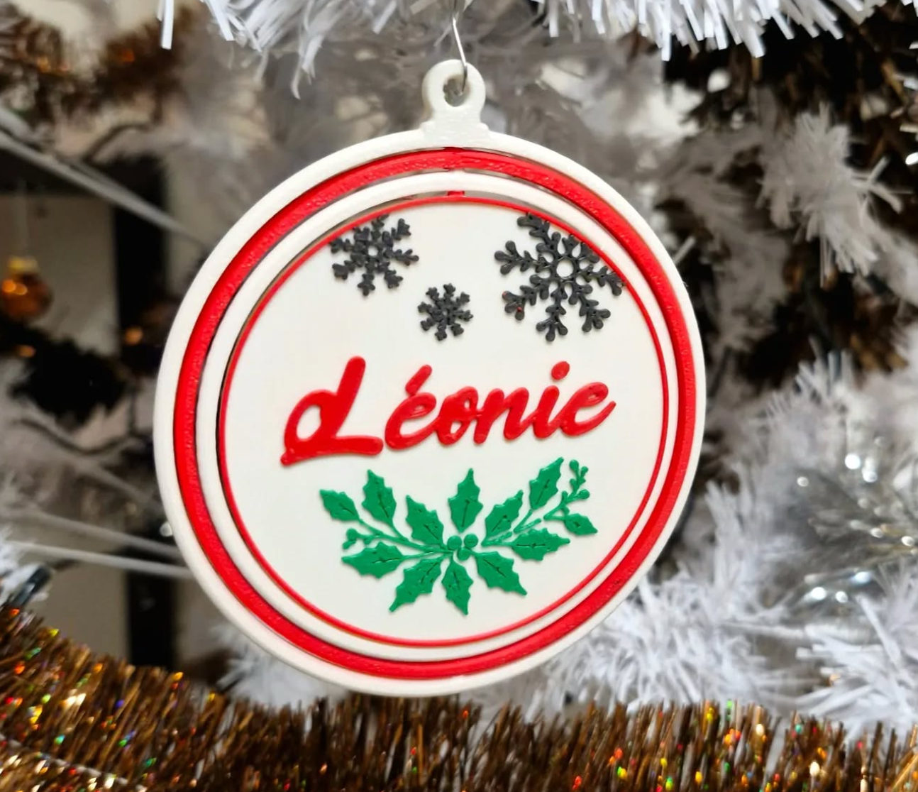 Boule de Noel Personalisée