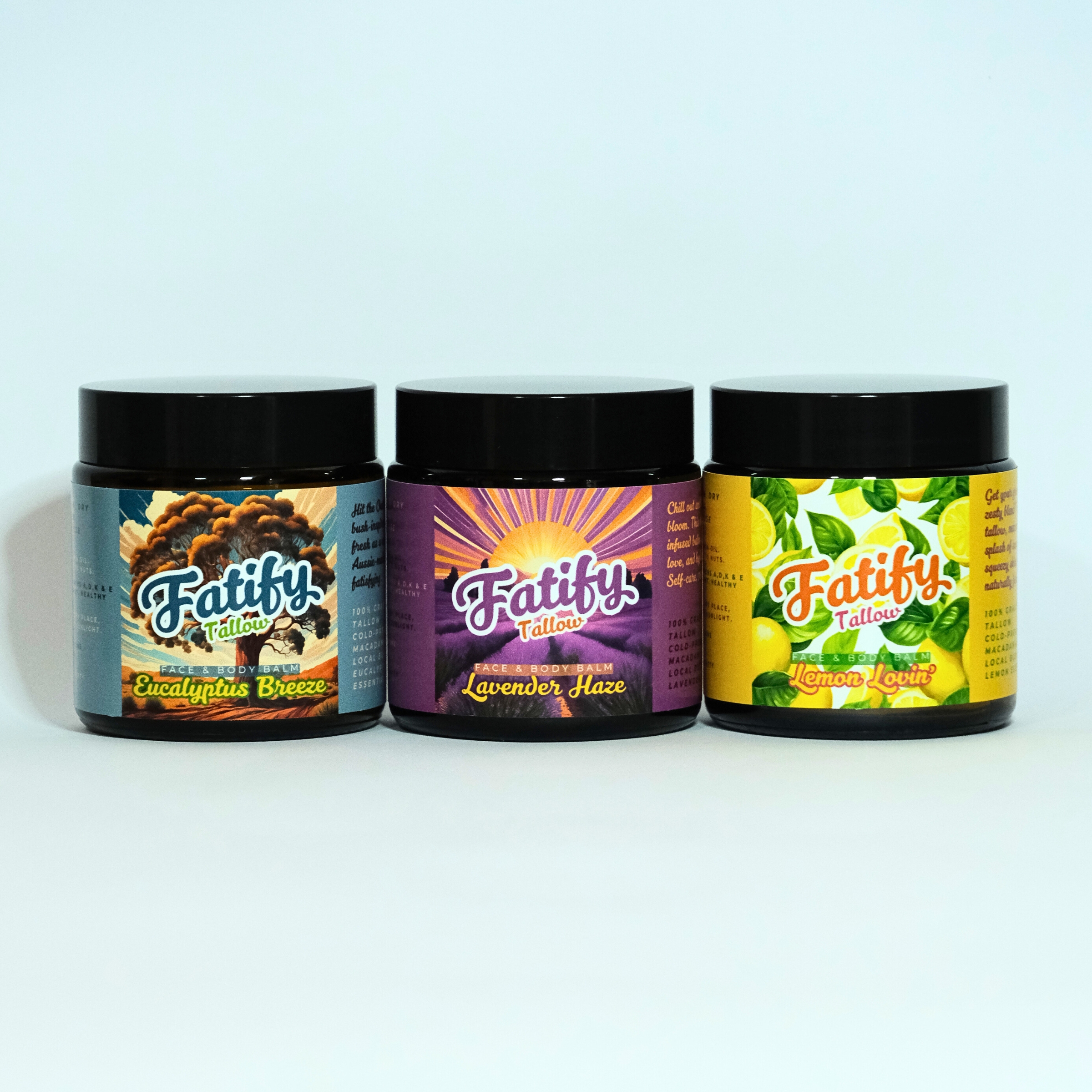 Botanical Trio — Lavender Haze + Lemon Lovin’ + Eucalyptus Breeze