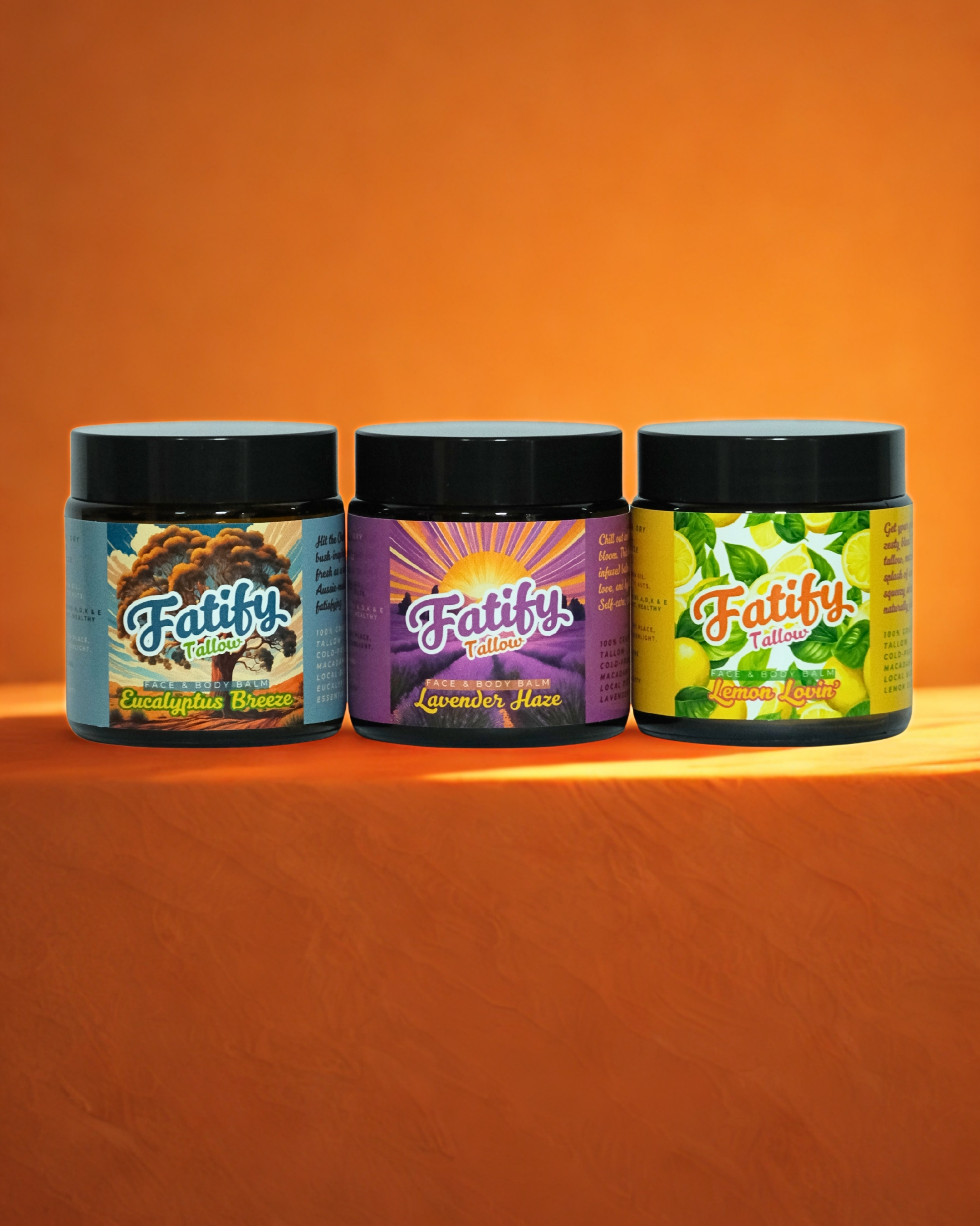 Botanical Trio — Lavender Haze + Lemon Lovin’ + Eucalyptus Breeze