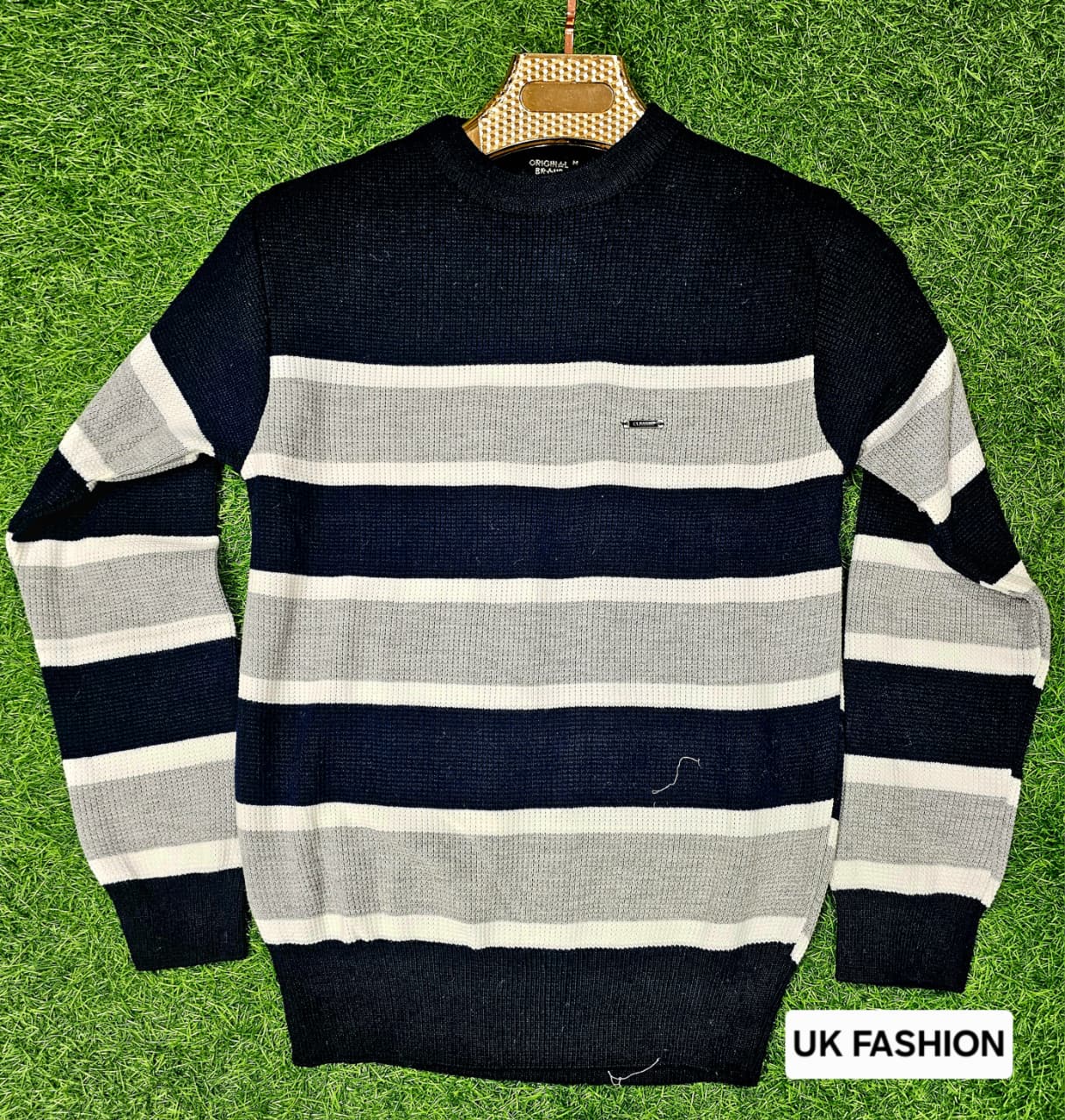 Men's striped sweater