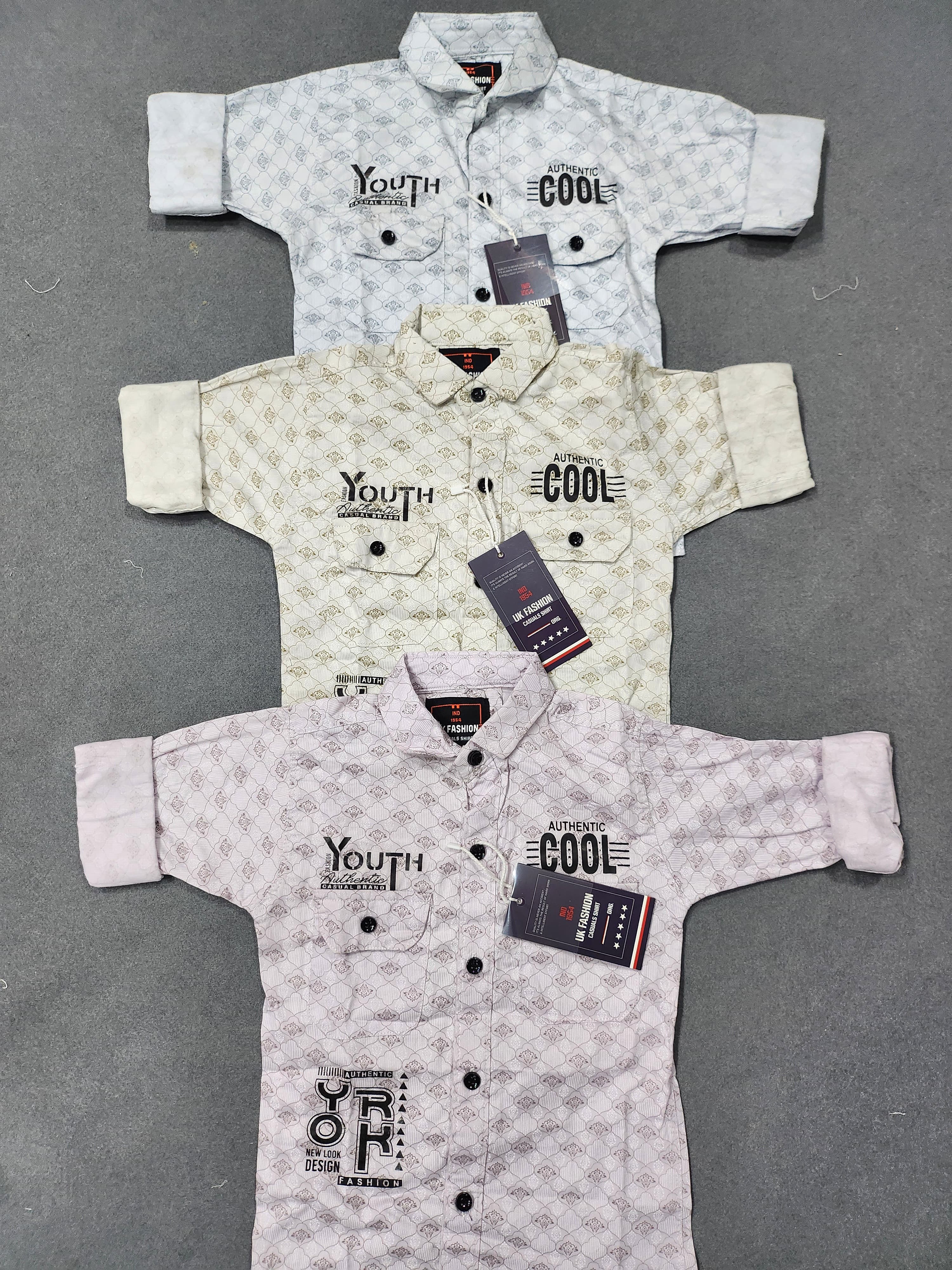 Stylish Boys’ Printed Shirts
