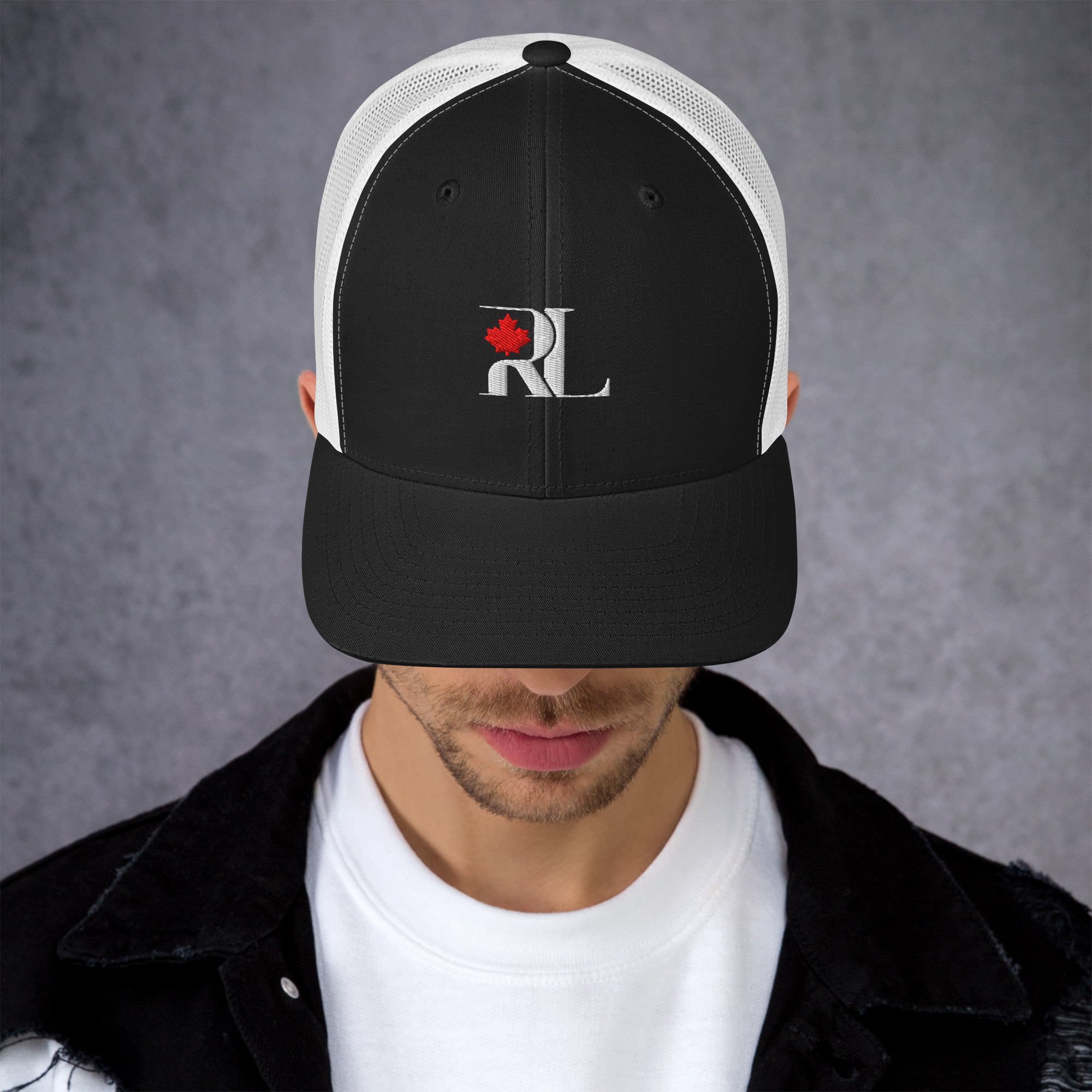 RL Logo Trucker Hat (Embroidery)