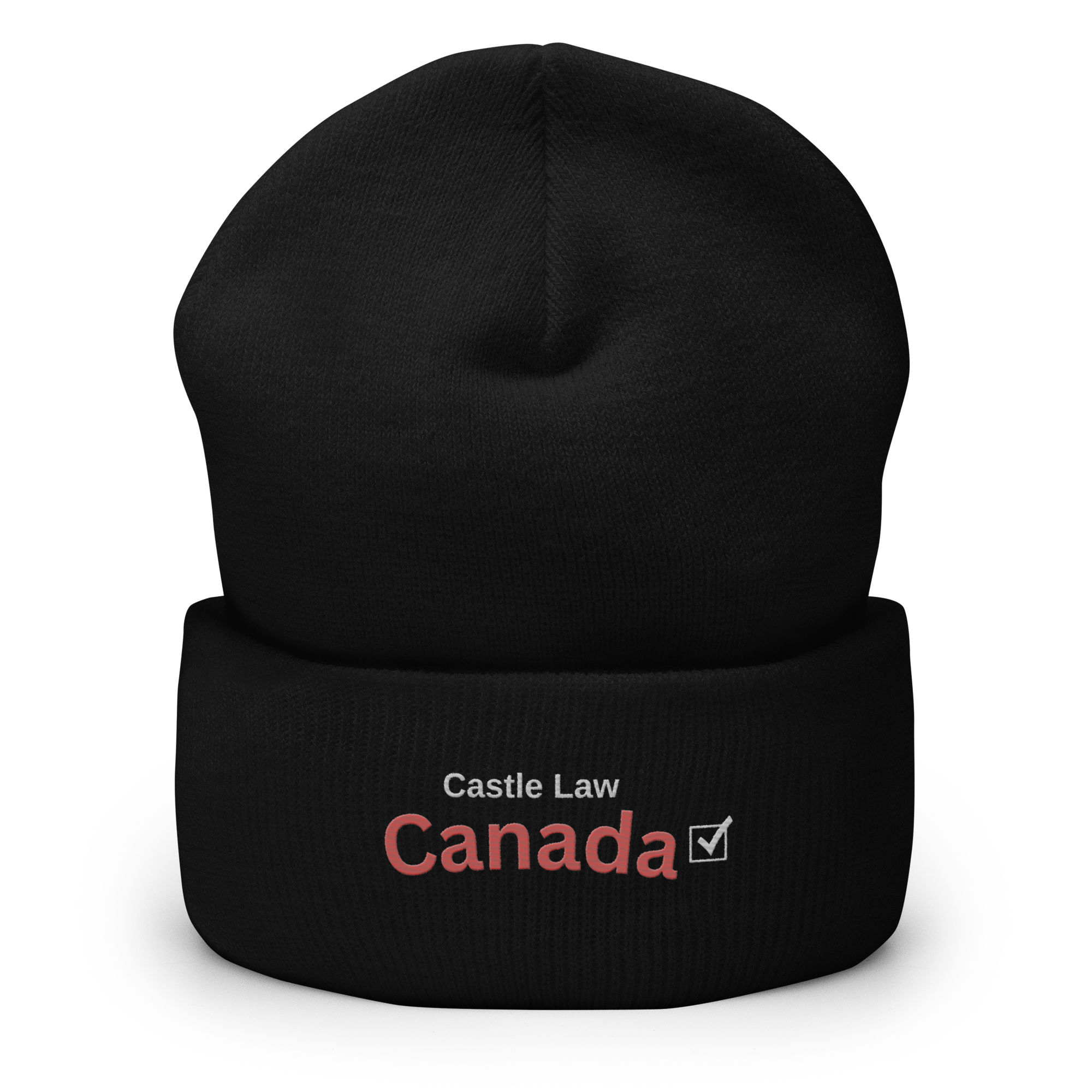 Defend Your Castle Cuffed Beanie