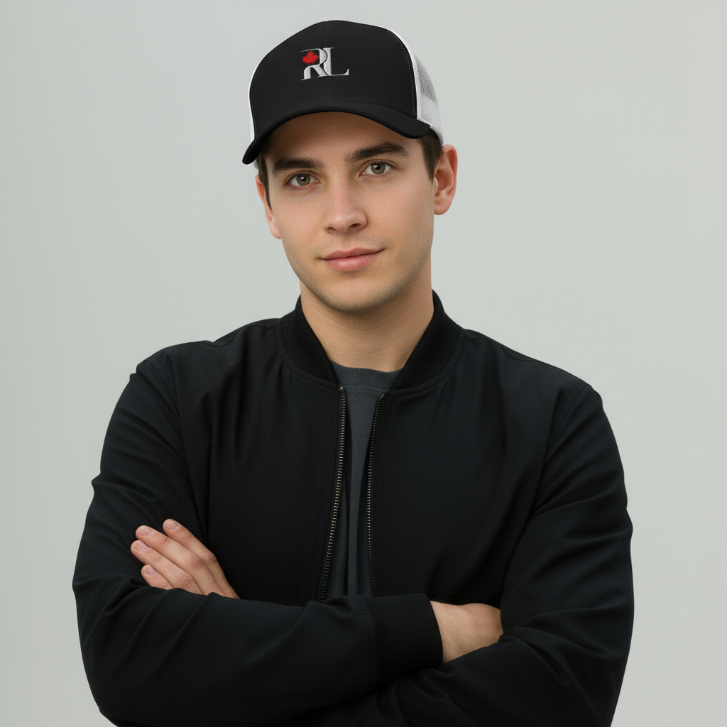 RL Logo Trucker Hat (Embroidery)