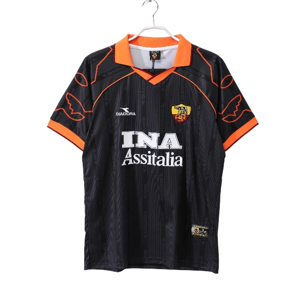 AS Roma 1998/99 Home Football Shirt