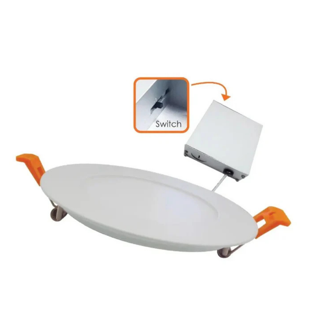 Votatec 4” LED Slim Panel Potlight, 10W (Pack of 20)