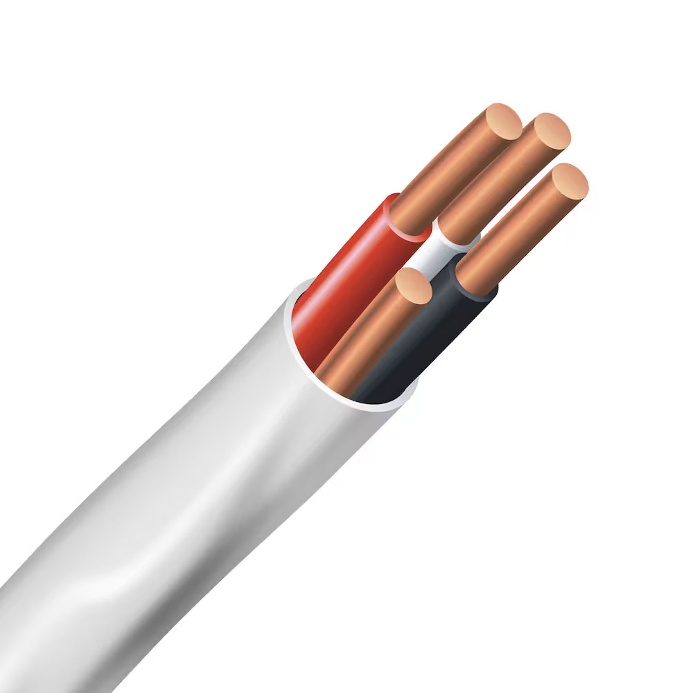Southwire 14/3 NMD90 75M SIMpull Electrical Wire – White