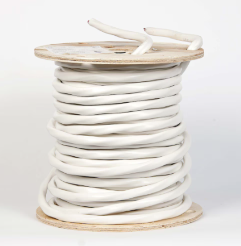 Southwire 8/3 NMD90 40M SIMpull Electrical Wire – White