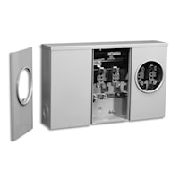Hydel SDC320PW 200A 3-Gang Meter Base