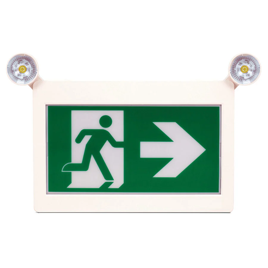 ELRM-180-2RC LED Running Man Sign with Adjustable Twin Spot Lights (Remote Capable)