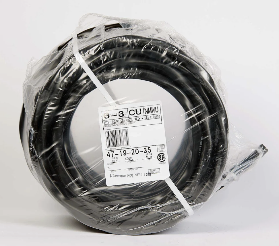 Southwire 8/3 NMWU 30M Underground Copper Wire – Black