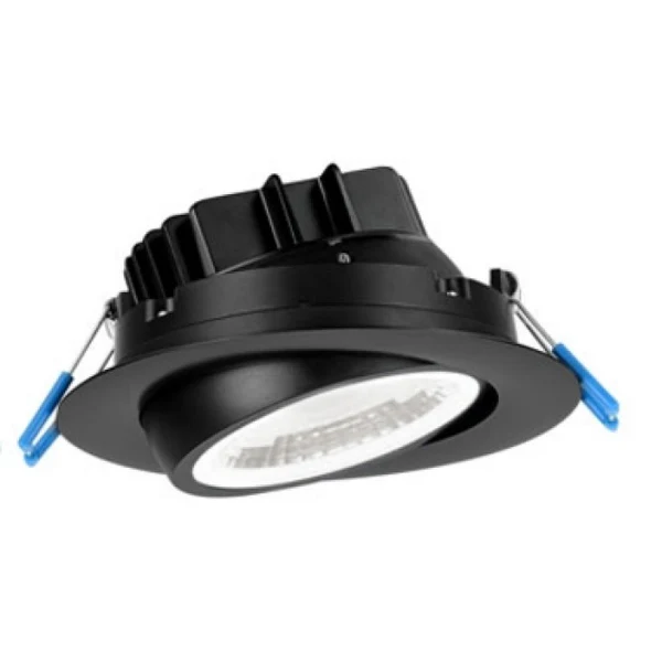 Lotus 3” LED Gimbal Potlight, 7.5W (Black)