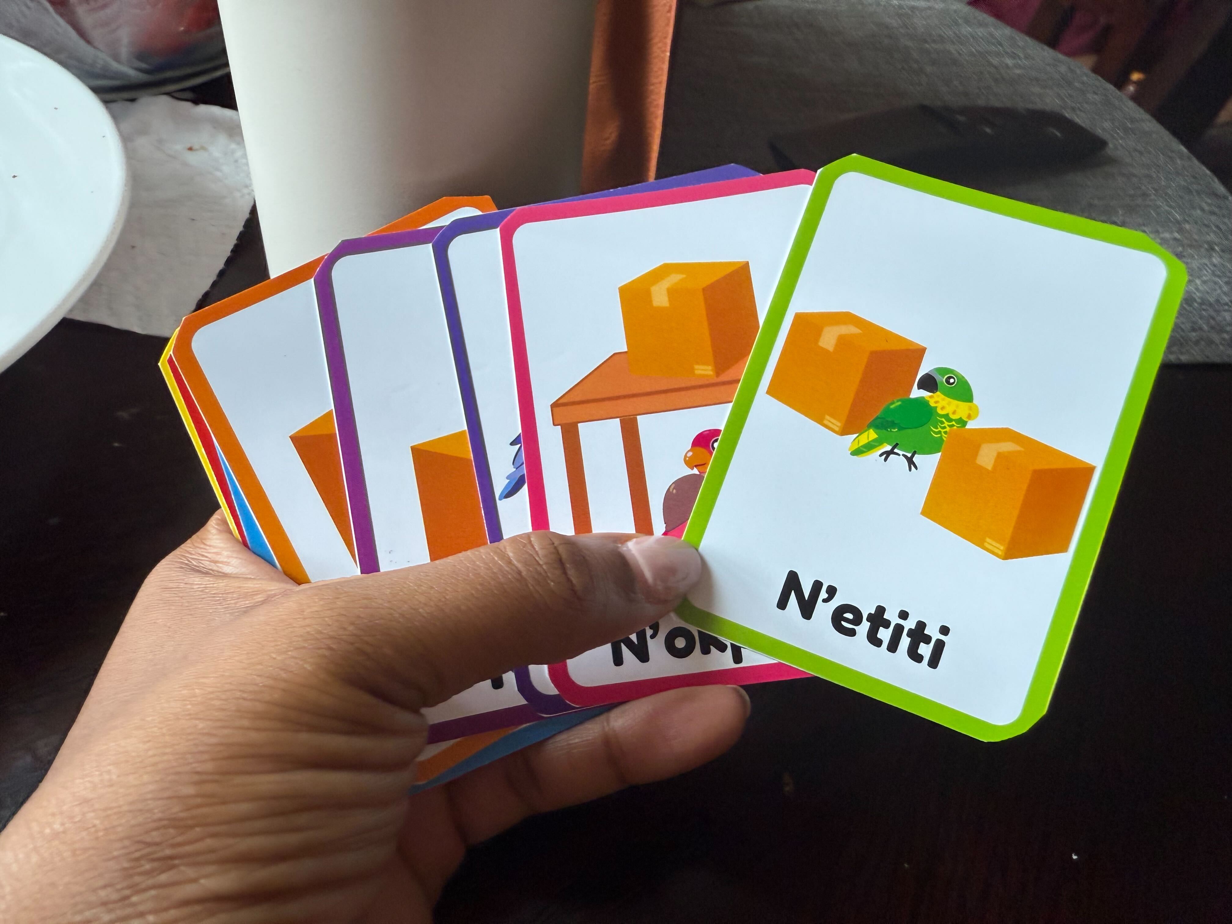 Colorful Educational Flashcards