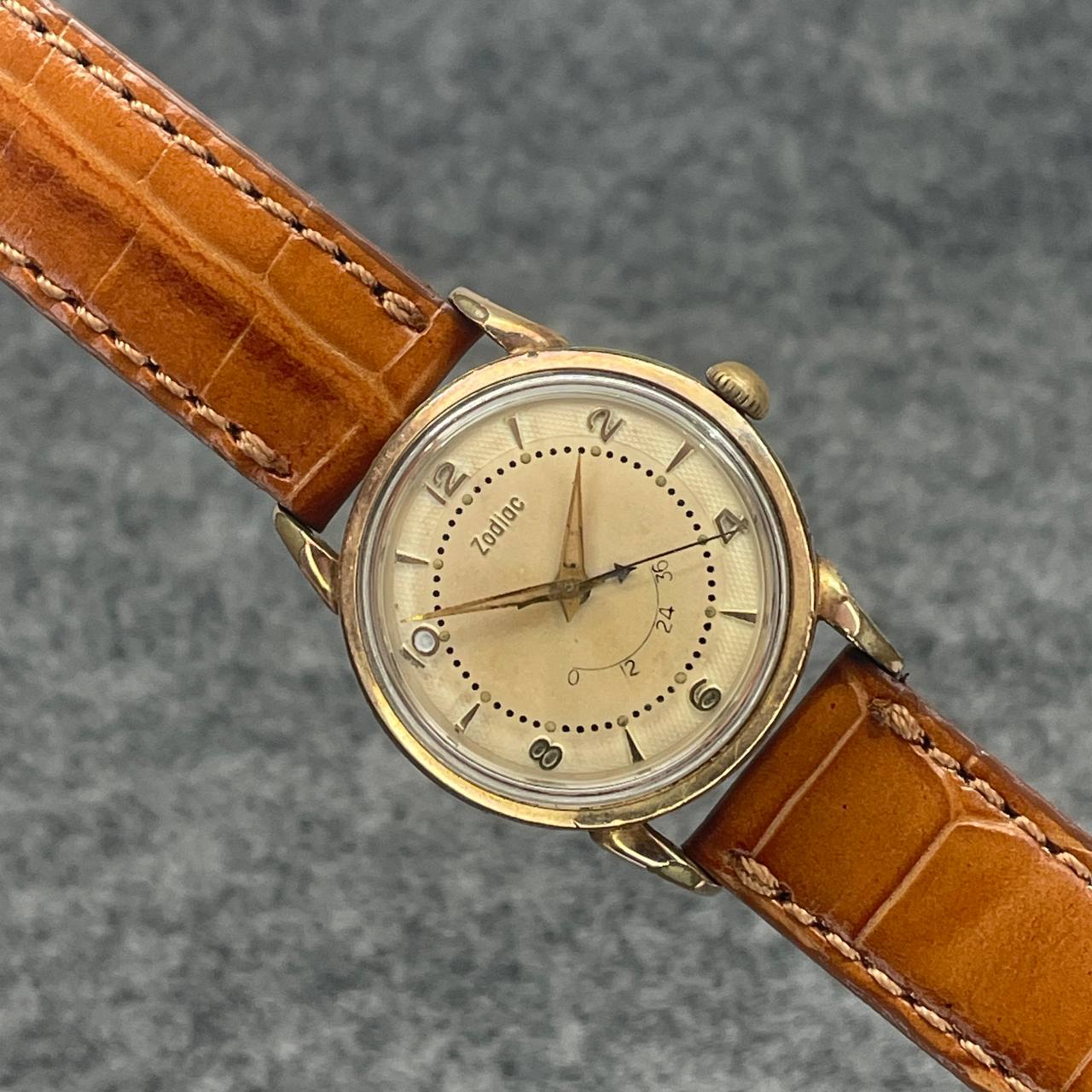 VINTAGE ZODIAC RESERVA DE MARCHA CAL AS 1424 32MM Ca 1960