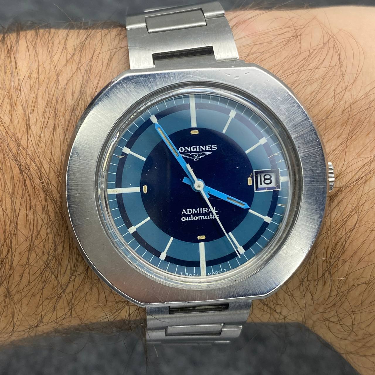VINTAGE LONGINES ADMIRAL AUTOMATICO CALIBRE 431 42MM 