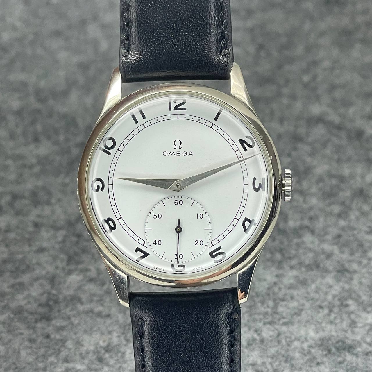 VINTAGE OMEGA CUSTOM CAL 266 CUERDA MANUAL 37MM Ca 1945