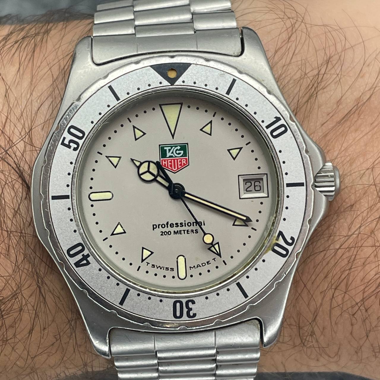 VINTAGE TAG HEUER REF 972.006 QUARTZ Ca 1995 SOLO RELOJ