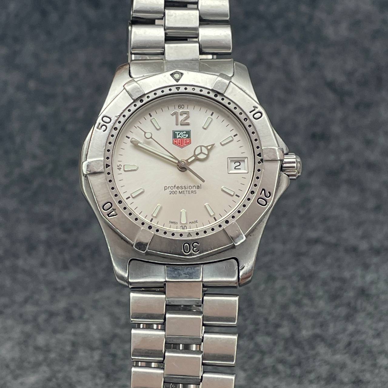 VINTAGE TAG HEUER SERIES 2000 37MM QUARTZ Ca 1995 EXCELENTE ESTADO SOLO RELOJ