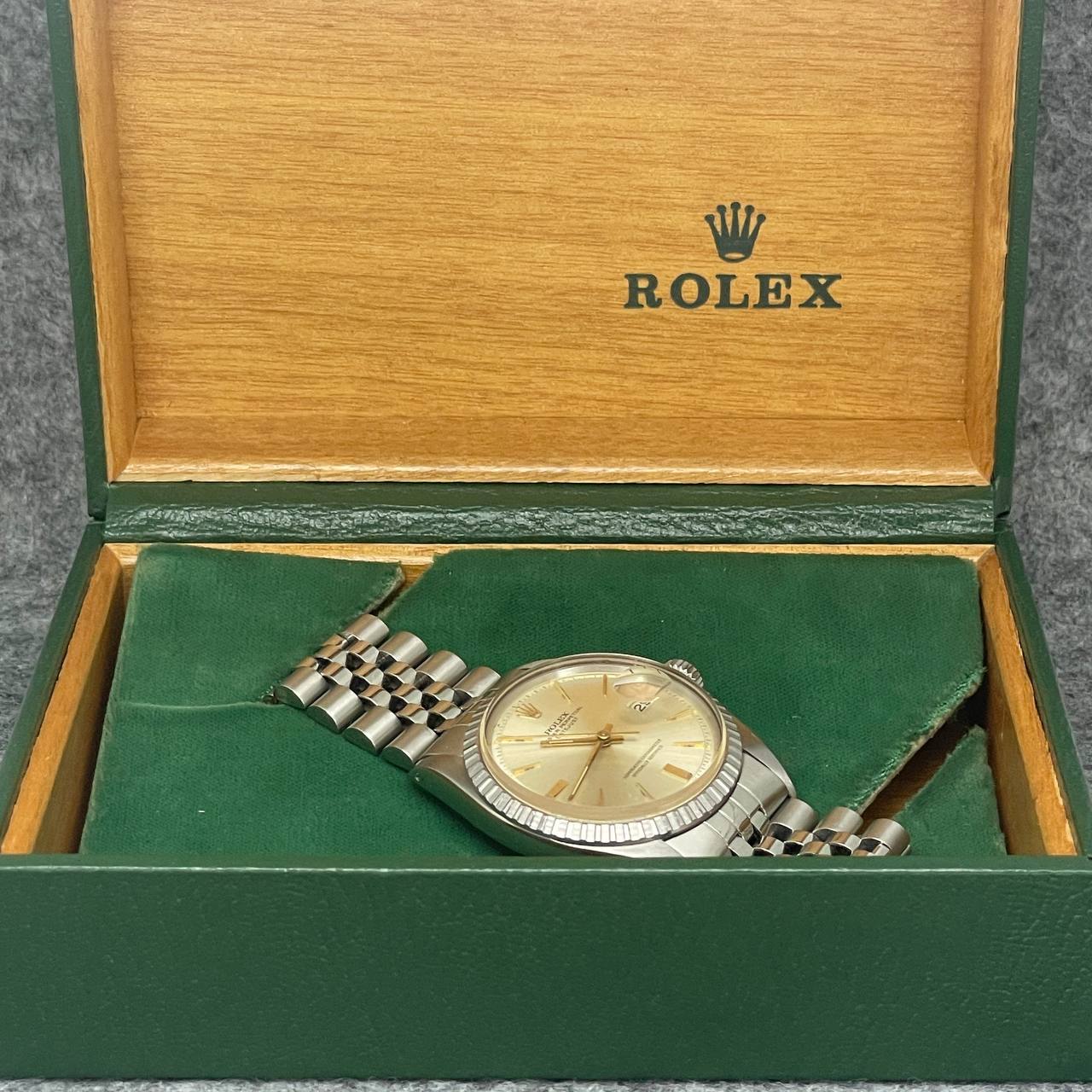 VINTAGE ROLEX REF 1603 36MM FULL SET JUBILEE EXCELENTE ESTADO AÑO 1973