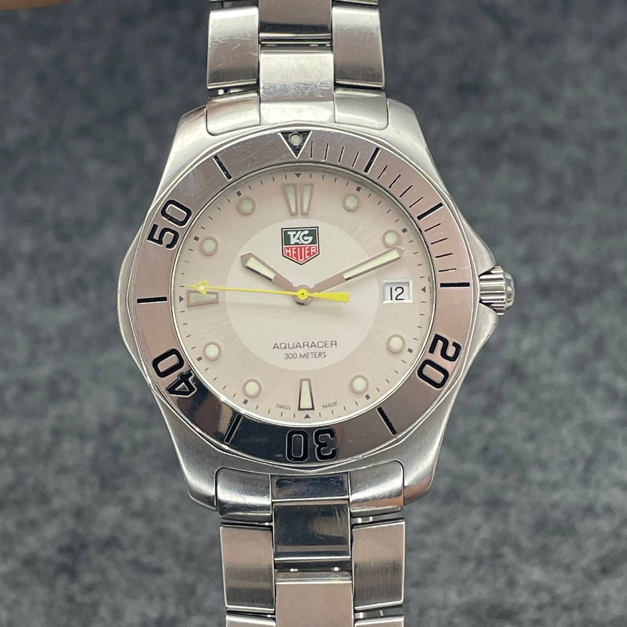 TAG HEUER AQUARACER Ca 2010 38MM REF WAB1111 QUARTZ SOLO RELOJ