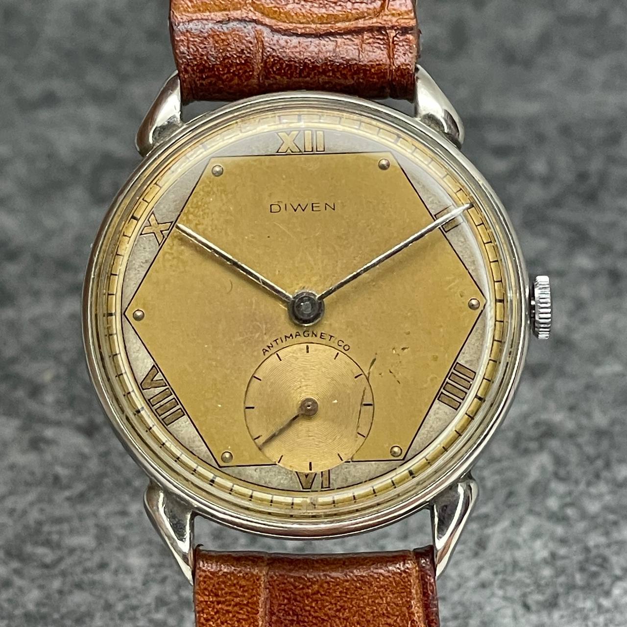 VINTAGE DIWEN CUERDA MANUAL EXCELENTE ESTADO 35MM Ca 1950