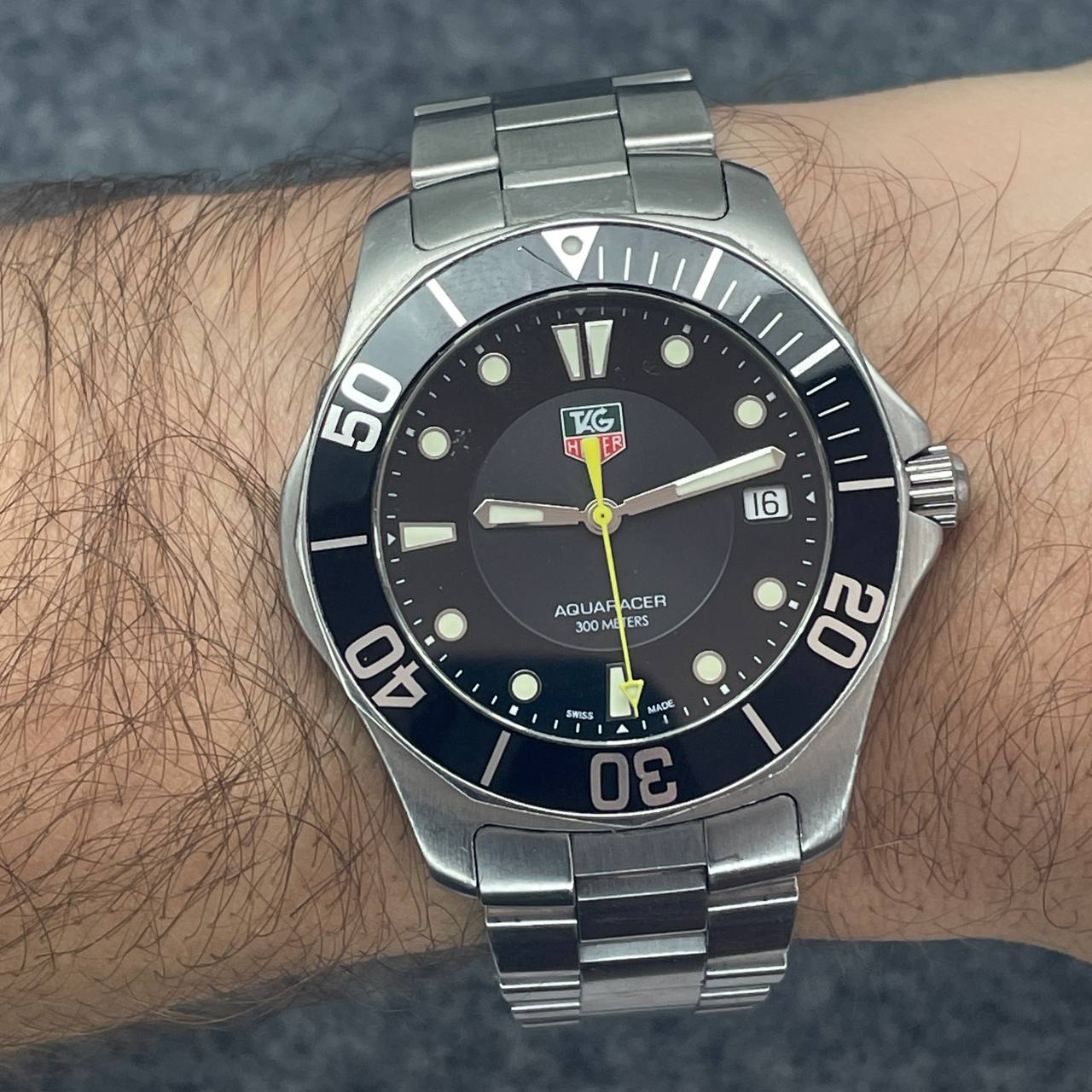 TAG HEUER AQUARACER QUARTZ REF WAB1110 Ca 2010 SOLO RELOJ