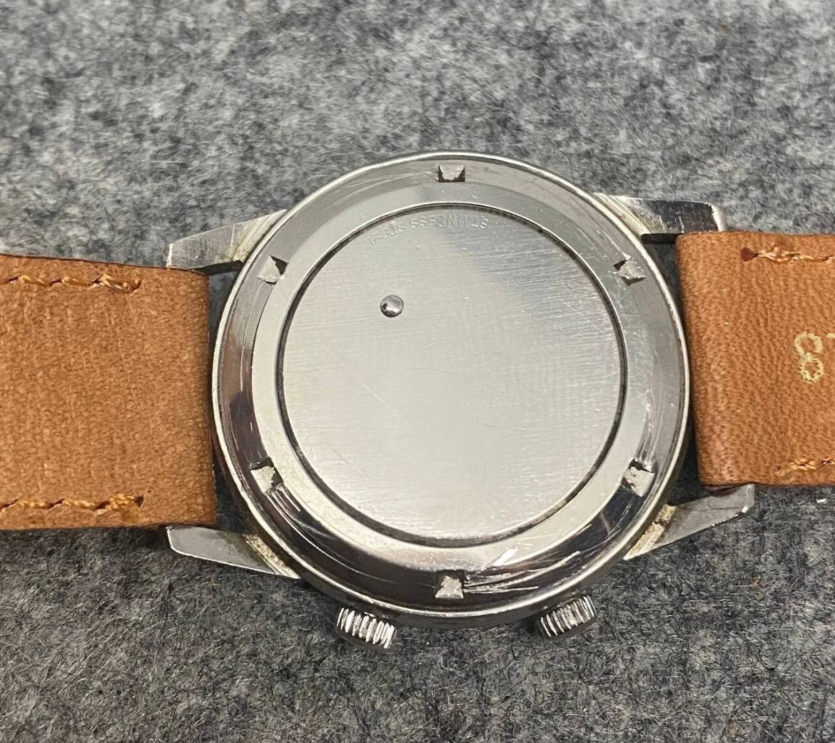 VINTAGE GIRARD PERREGAUX ALARMA CUERDA MANUAL CAL AS 1475 Ca 1960 35MM
