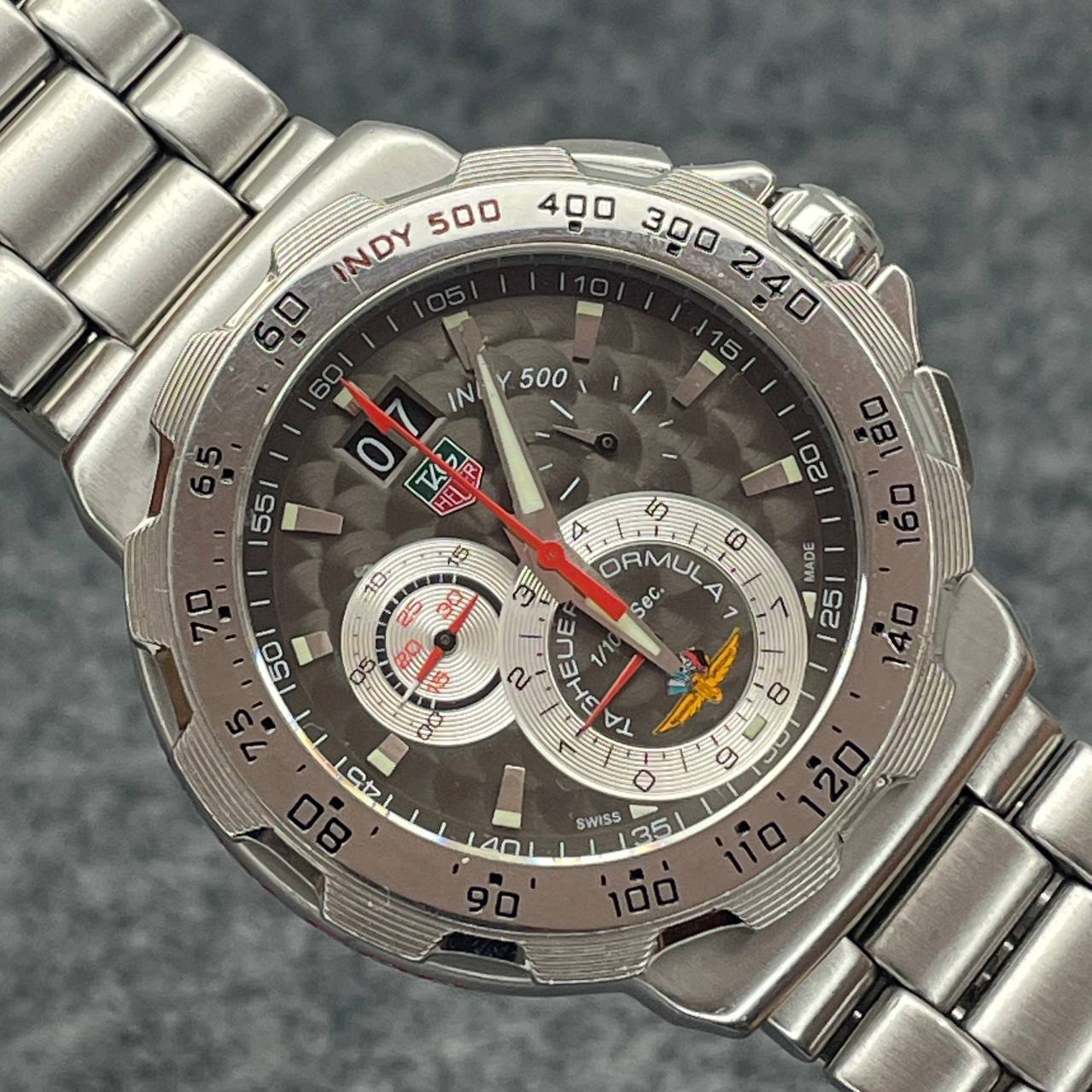 TAG HEUER FORMULA 1 INDY 500 REF CAH101A Ca 2015 44MM SOLO RELOJ
