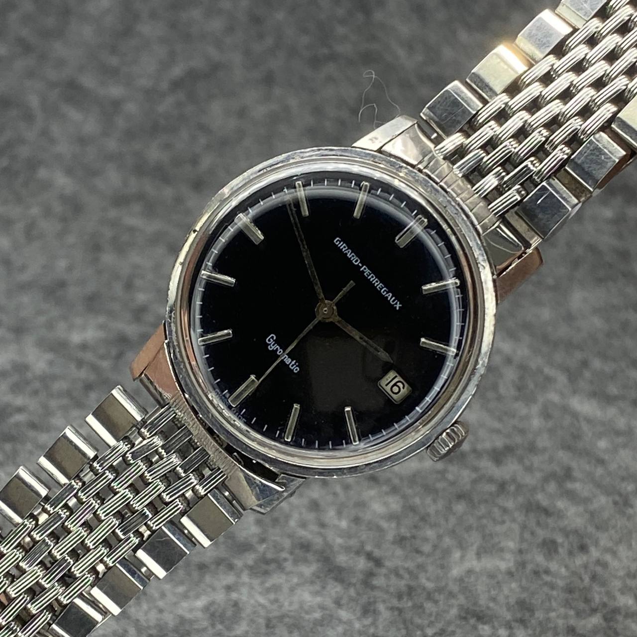 VINTAGE GIRARD PERREGAUX GYROMATIC AUTOMATICO CAL 423810 Ca 1960 34MM