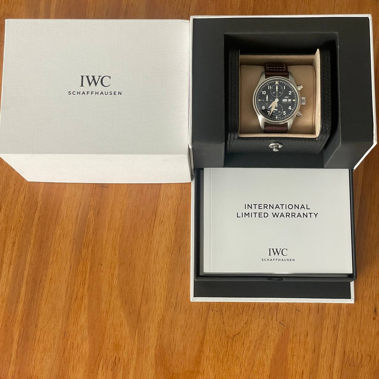 IWC SPITFIRE PILOT REF IW387903 CRONOGRAFO AUTOMATICO 41MM AÑO 2021 C/ GARANTIA